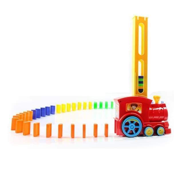 Train De Jouets Automatique De Briques Domino