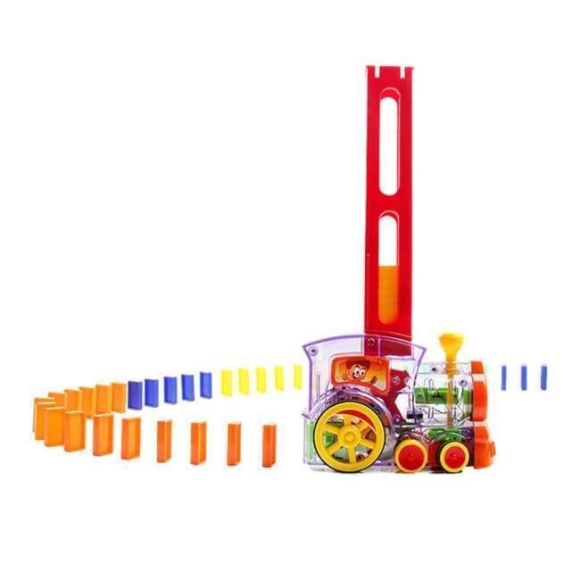 Train De Jouets Automatique De Briques Domino