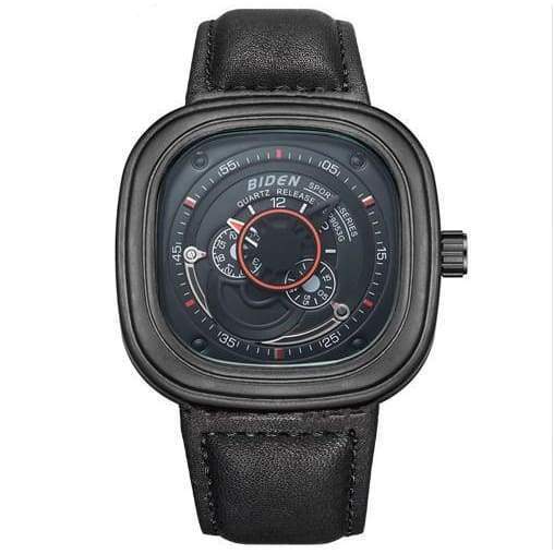 Montre De Sport Militaire De Luxe À Quartz-Bracelet En Cuir